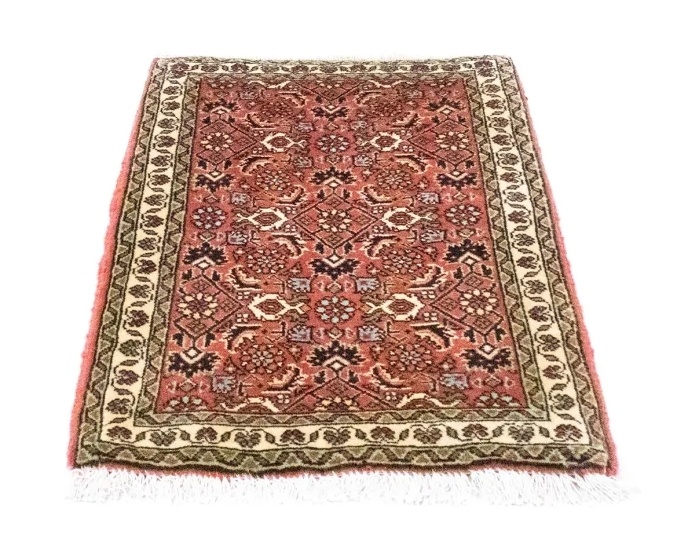 Persisk teppe - Bijar - 60 x 40 cm - brun