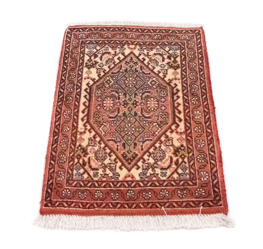 Persisk teppe - Bijar - 60 x 40 cm - brun
