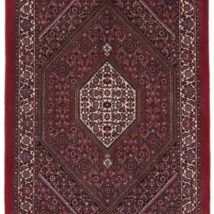 Persisk teppe - Bijar - Royal - 113 x 80 cm - mørk rød