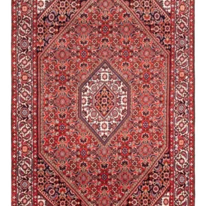 Persisk teppe - Bijar - Royal - 180 x 108 cm - rød