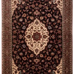 Persisk teppe - Bijar - Royal - 213 x 128 cm - mørkeblå
