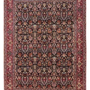 Persisk teppe - Bijar - Royal - 295 x 210 cm - mørkeblå