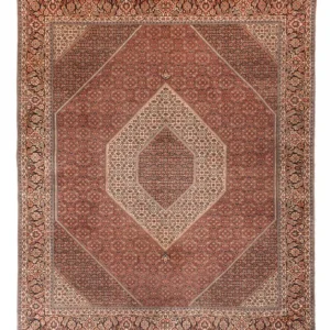 Persisk teppe - Bijar - Royal - 300 x 255 cm - rust