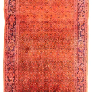 Persisk teppe - Bijar - Royal - 315 x 155 cm - lys rød