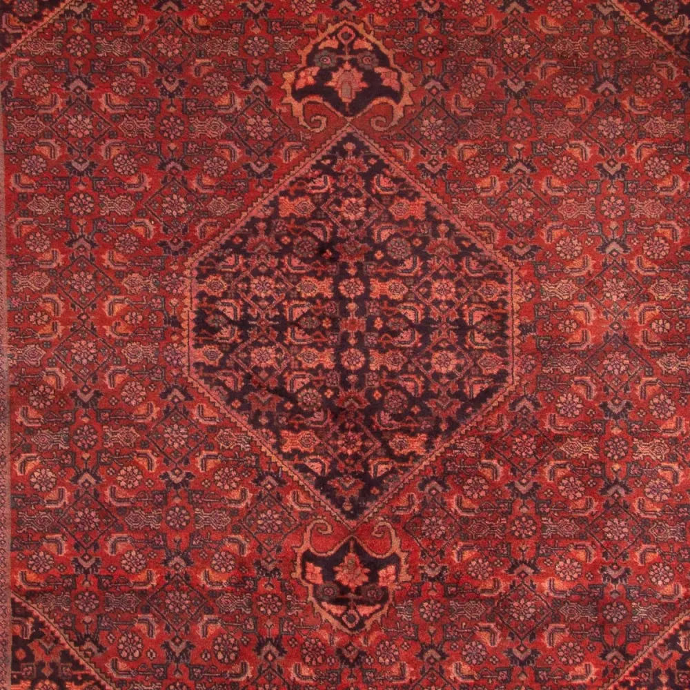 Persisk teppe - Bijar - Royal - 327 x 220 cm - mørk rød