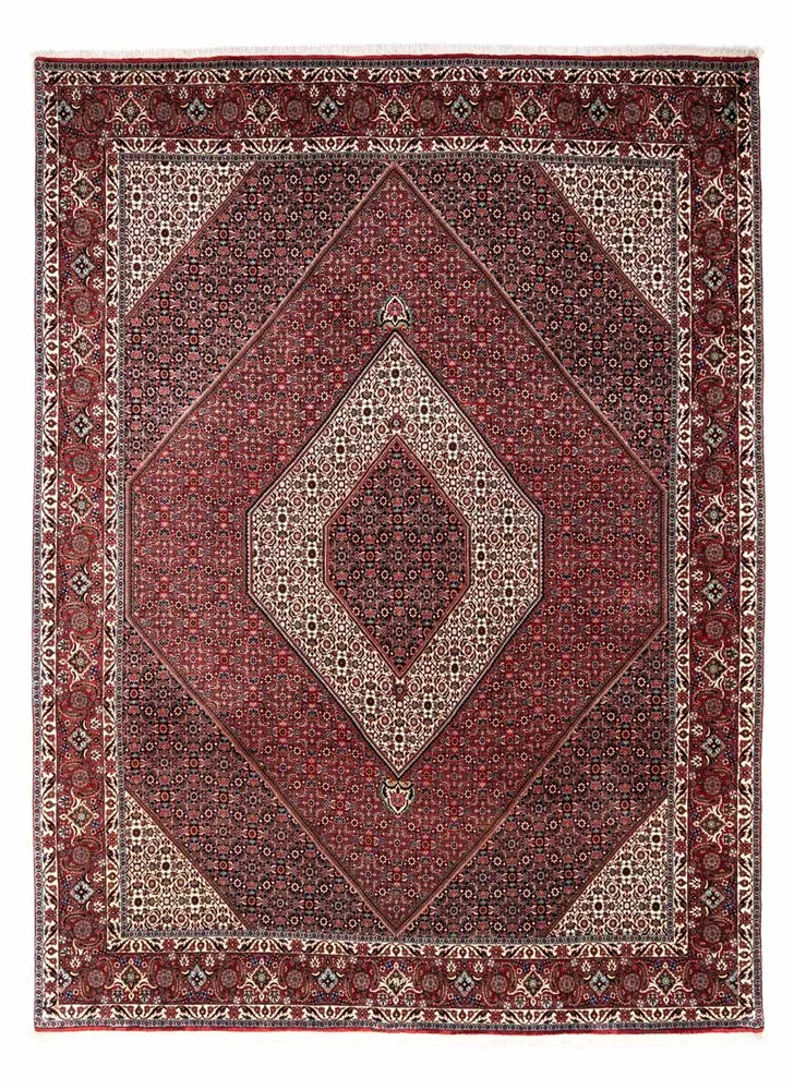Persisk teppe - Bijar - Royal - 338 x 249 cm - rød