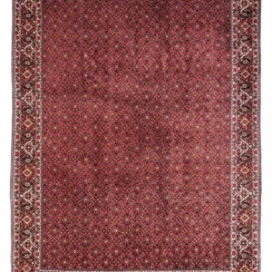 Persisk teppe - Bijar - Royal - 338 x 250 cm - rød