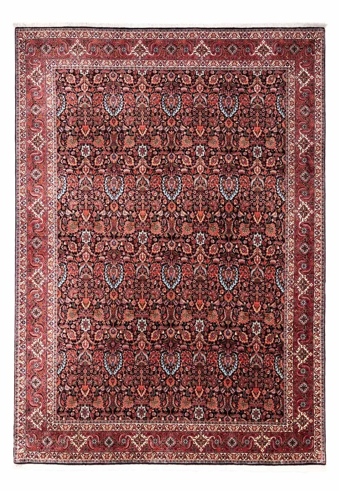 Persisk teppe - Bijar - Royal - 342 x 256 cm - mørkeblå