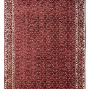 Persisk teppe - Bijar - Royal - 345 x 253 cm - rød