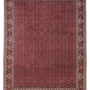 Persisk teppe - Bijar - Royal - 349 x 250 cm - rød