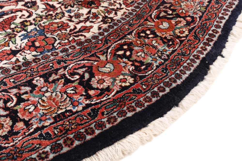 Persisk teppe - Bijar rundt - 205 x 202 cm - rust