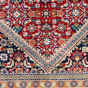 Persisk teppe - Bijar rundt - 250 x 250 cm - rød
