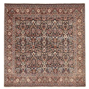 Persisk teppe - Bijar square - 210 x 210 cm - rust