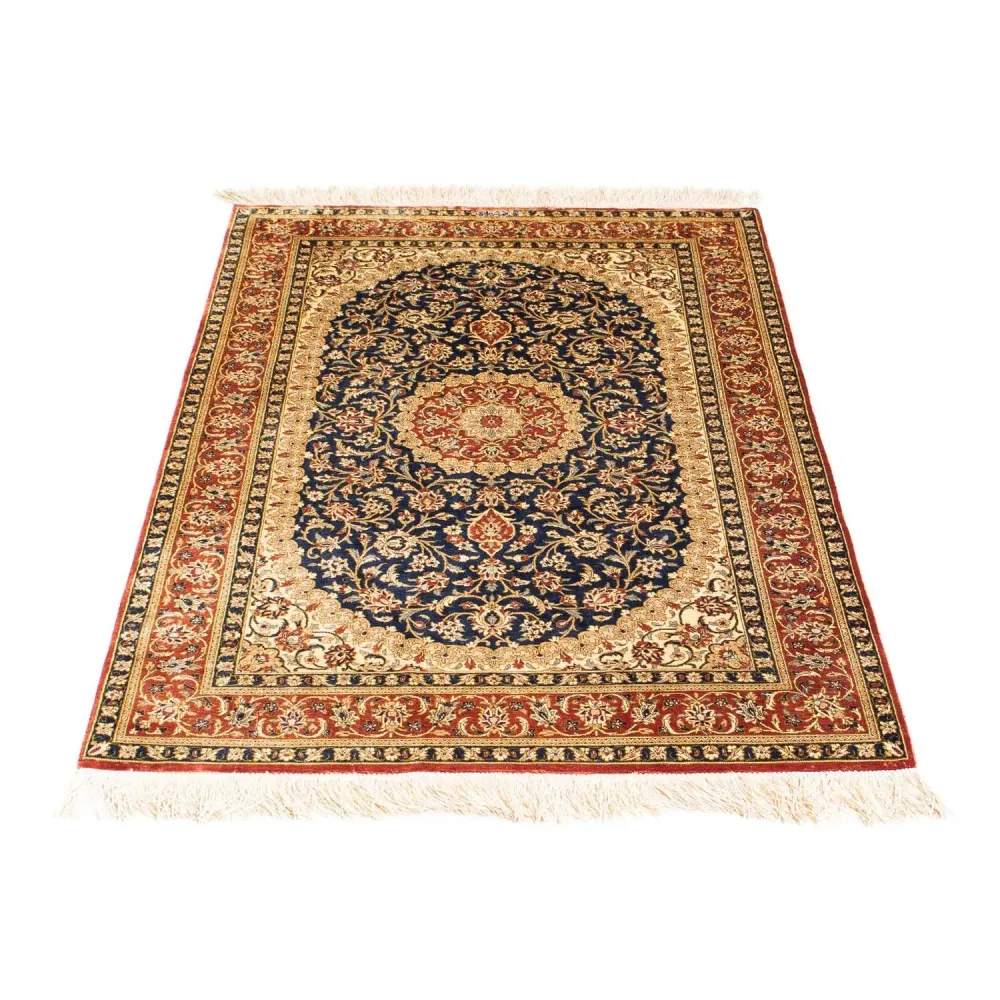 Persisk teppe - Ghom - 116 x 78 cm - lysebrun