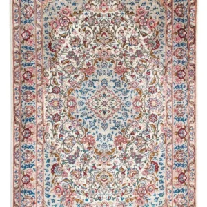 Persisk teppe - Ghom - 120 x 80 cm - beige