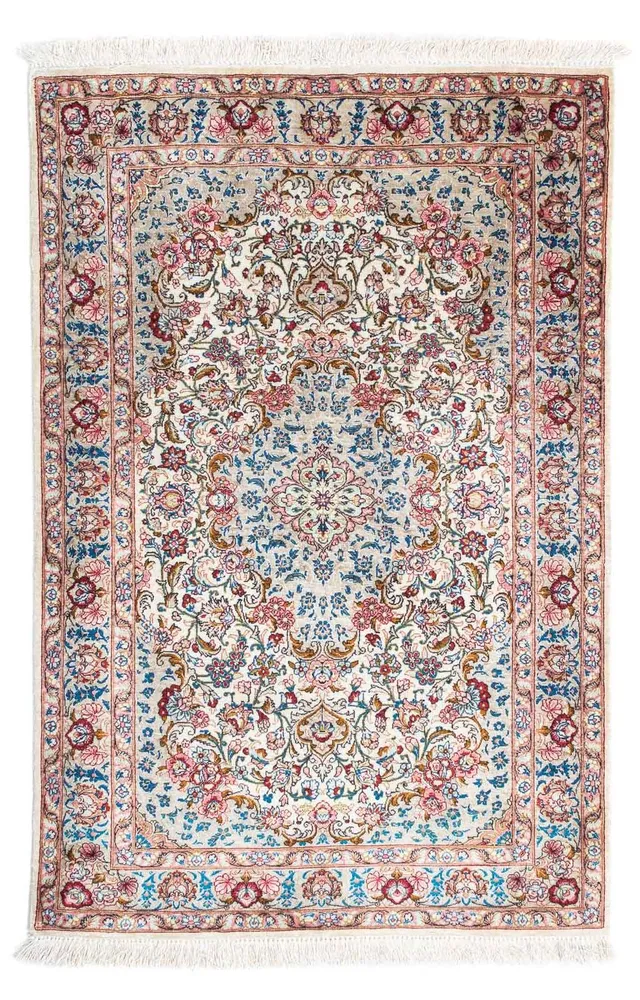Persisk teppe - Ghom - 120 x 80 cm - beige