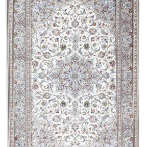 Persisk teppe - Ghom - 121 x 80 cm - beige