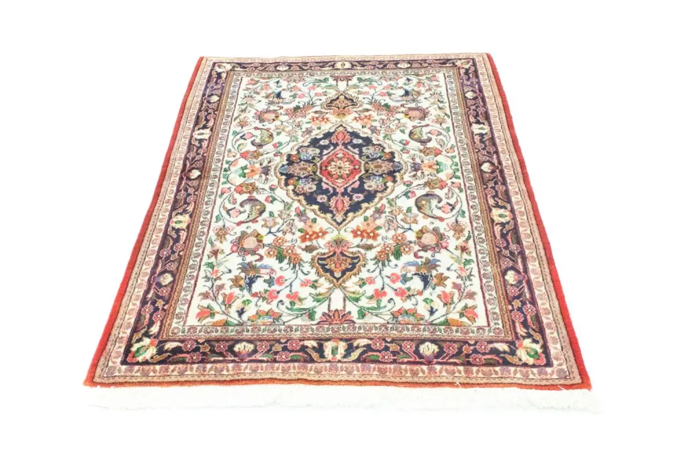 Persisk teppe - Ghom - 145 x 102 cm - beige