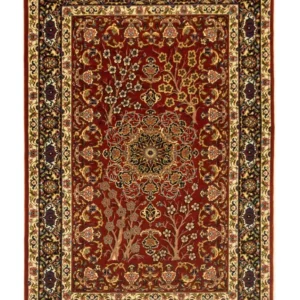 Persisk teppe - Ghom - 148 x 102 cm - rød