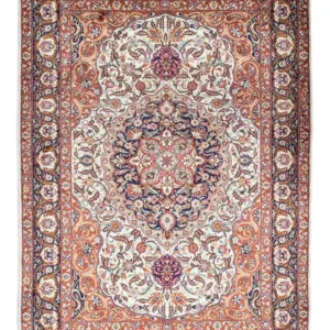 Persisk teppe - Ghom - 148 x 102 cm - beige