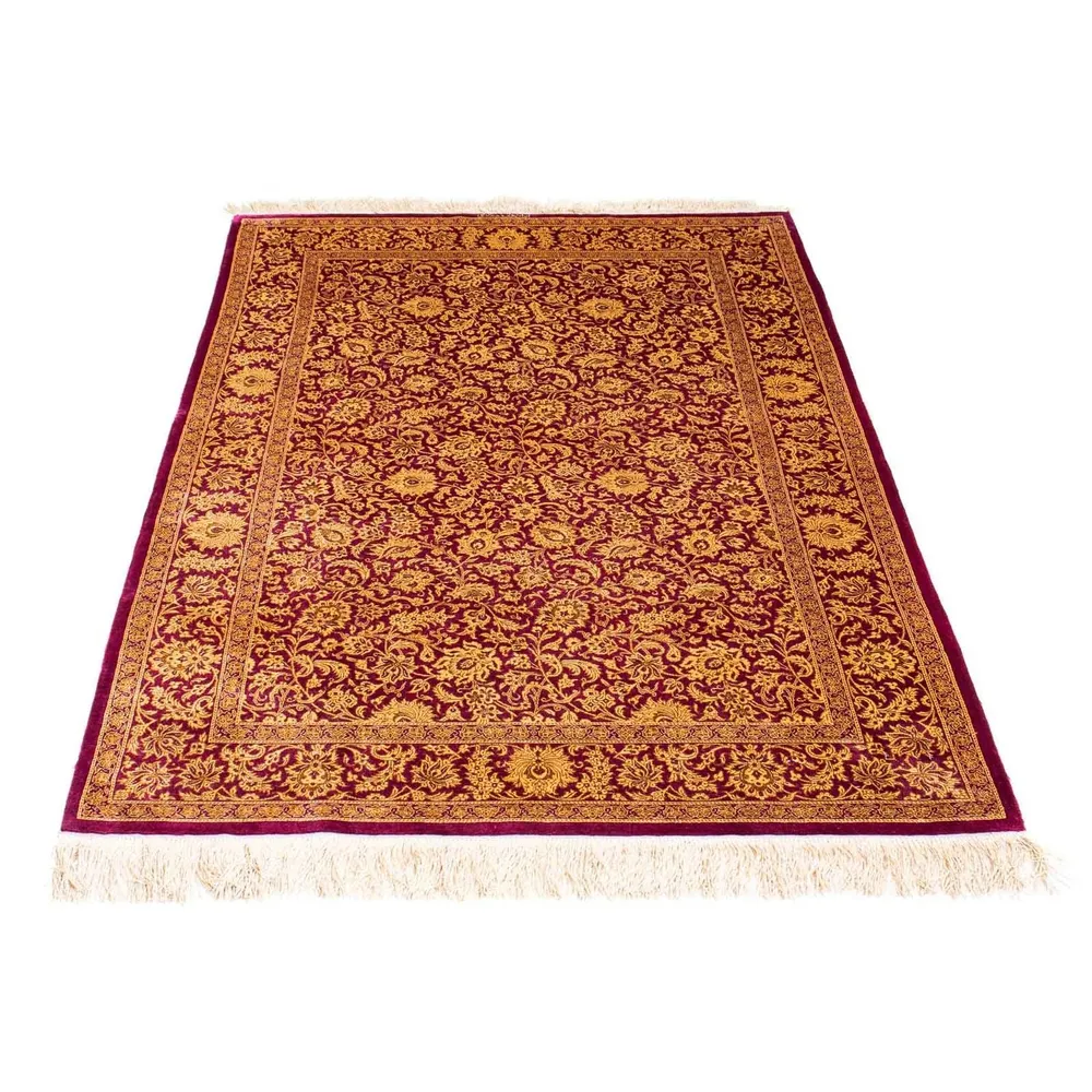 Persisk teppe - Ghom - 150 x 100 cm - lilla
