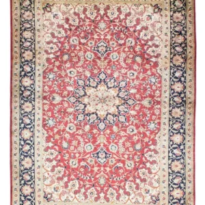 Persisk teppe - Ghom - 151 x 100 cm - rød