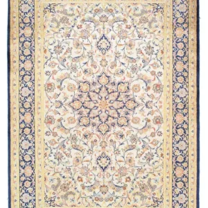 Persisk teppe - Ghom - 152 x 102 cm - beige