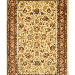 Persisk teppe - Ghom - 154 x 100 cm - beige