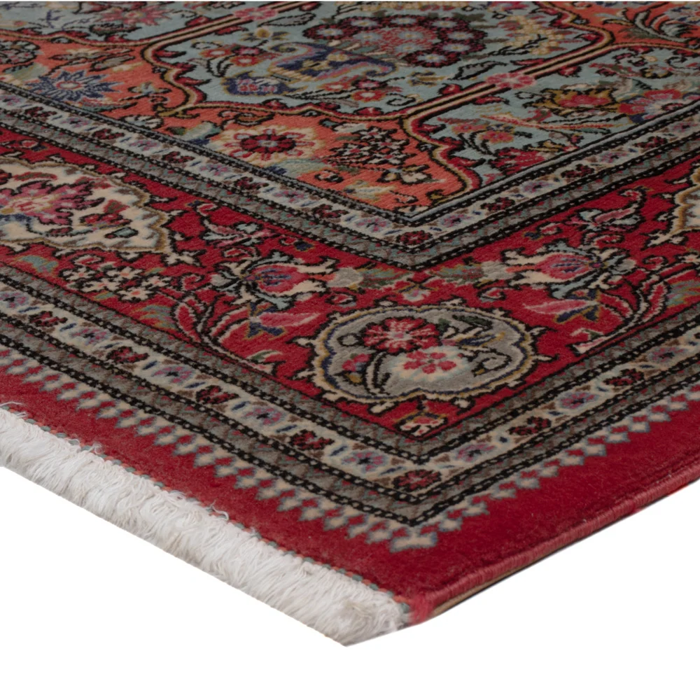 Persisk teppe - Ghom - 204 x 140 cm - mørkeblå