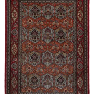 Persisk teppe - Ghom - 204 x 140 cm - mørkeblå