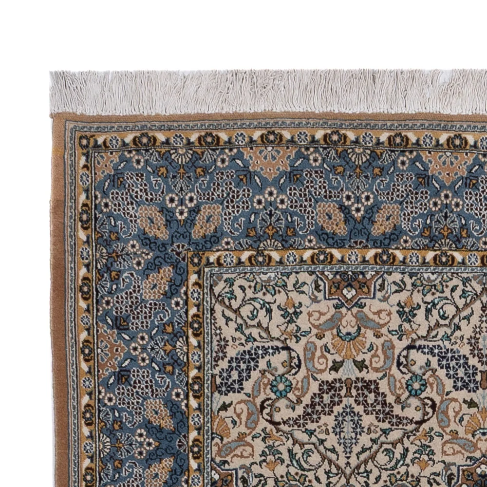 Persisk teppe - Ghom - 209 x 140 cm - sand
