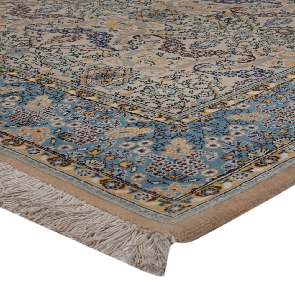 Persisk teppe - Ghom - 209 x 140 cm - sand