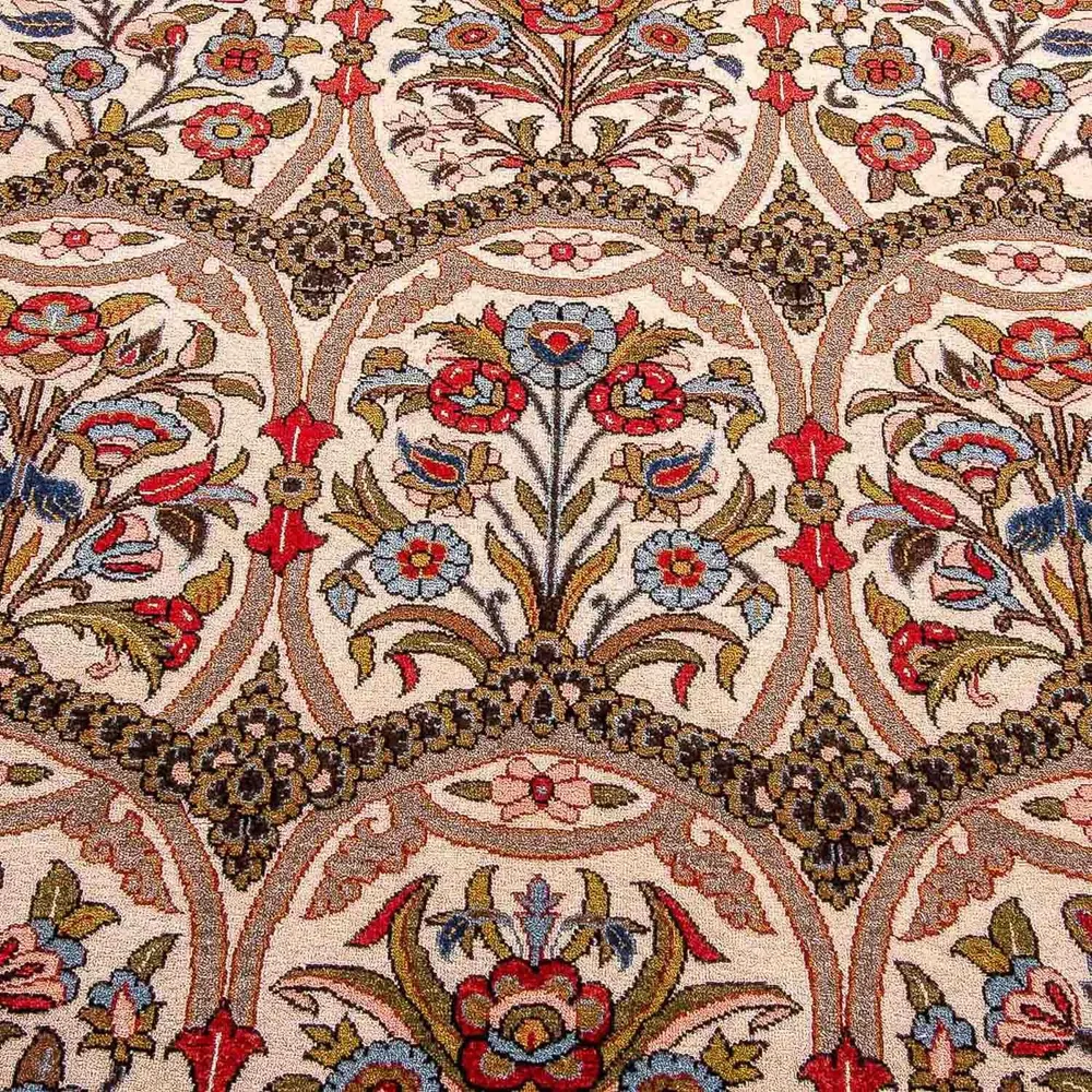Persisk teppe - Ghom - 215 x 141 cm - rød