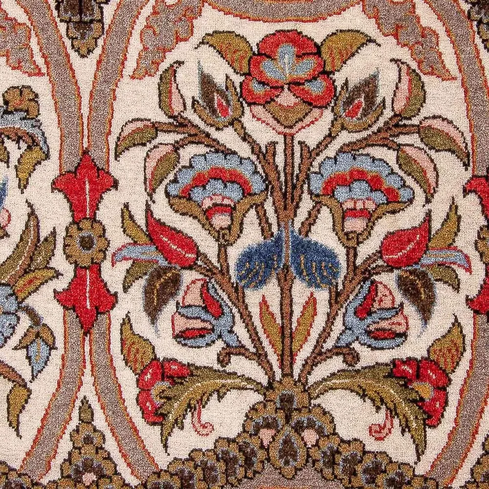 Persisk teppe - Ghom - 215 x 141 cm - rød
