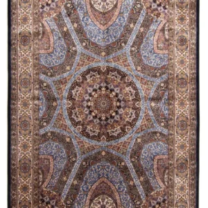 Persisk teppe - Ghom - 230 x 150 cm - flerfarget