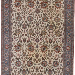Persisk teppe - Ghom - 330 x 220 cm - sand