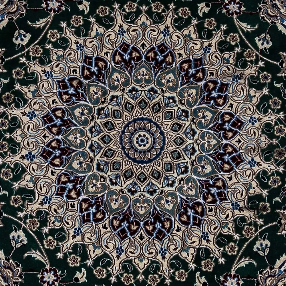 Persisk teppe - Ghom - 352 x 241 cm - svart