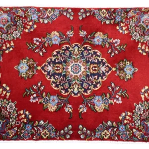 Persisk teppe - Ghom - 98 x 70 cm - rød