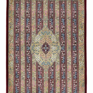 Persisk teppe - Ghom - 86 x 60 cm - flerfarget