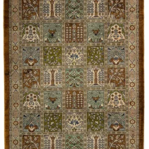 Persisk teppe - Ghom - 77 x 58 cm - flerfarget