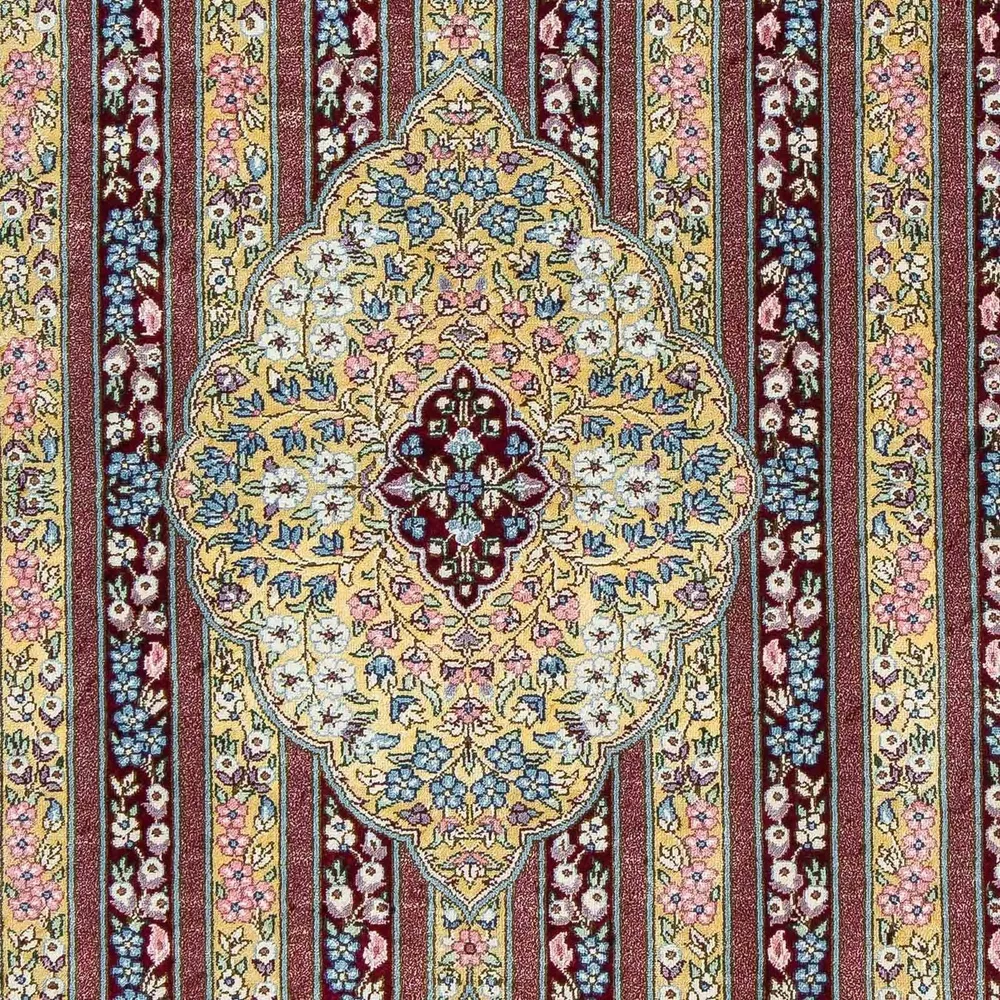 Persisk teppe - Ghom - 86 x 60 cm - flerfarget
