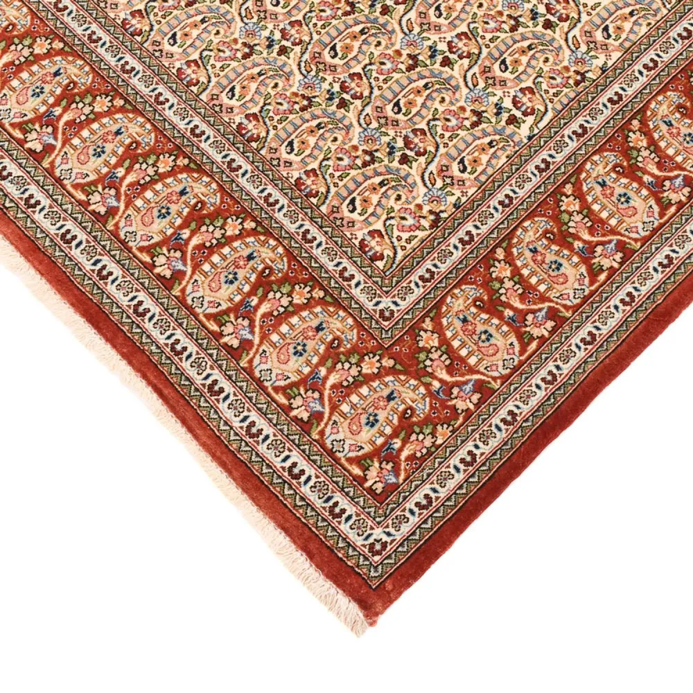 Persisk teppe - Ghom - Royal - 150 x 105 cm - lys beige