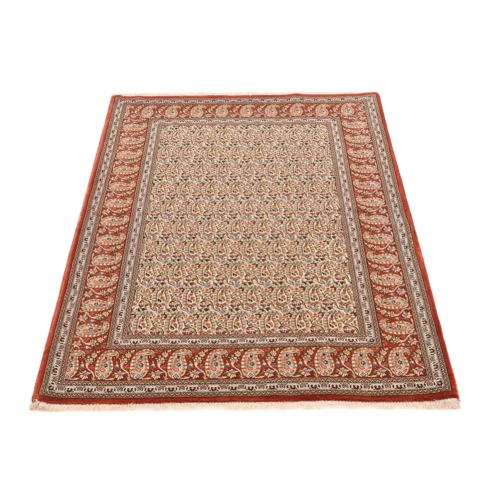 Persisk teppe - Ghom - Royal - 150 x 105 cm - lys beige