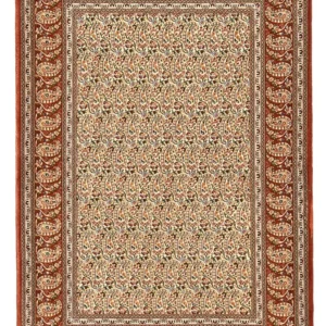 Persisk teppe - Ghom - Royal - 150 x 105 cm - lys beige
