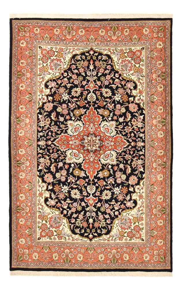 Persisk teppe - Ghom - Royal - 227 x 140 cm - mørkeblå