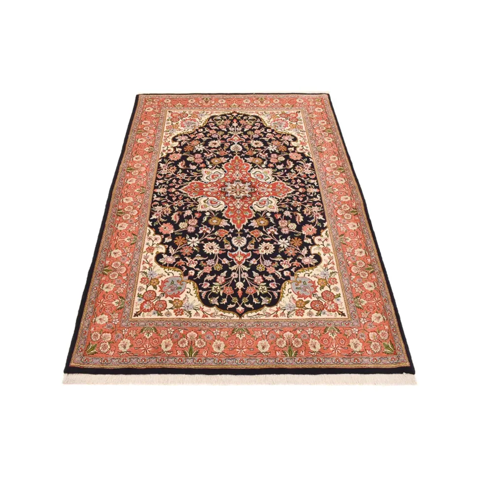 Persisk teppe - Ghom - Royal - 227 x 140 cm - mørkeblå