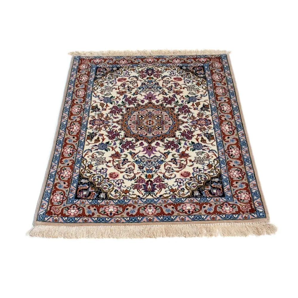 Persisk teppe - Isfahan - premium - 102 x 70 cm - beige