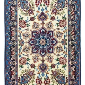 Persisk teppe - Isfahan - premium - 105 x 71 cm - blå