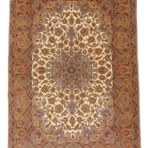 Persisk teppe - Isfahan - premium - 164 x 112 cm - beige