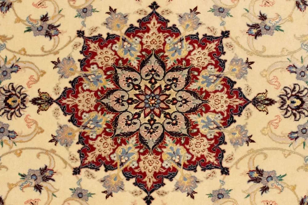 Persisk teppe - Isfahan - premium - 168 x 110 cm - beige